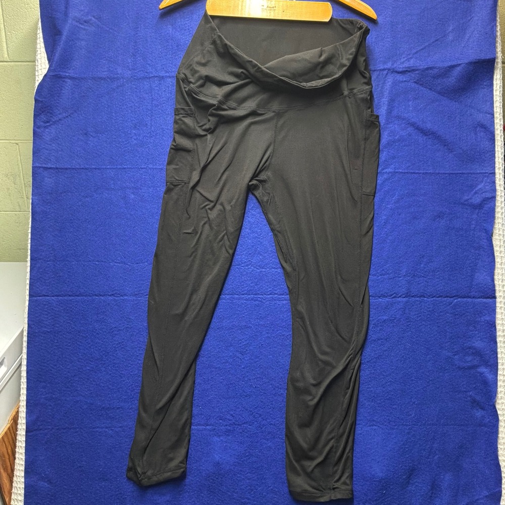 Athleisure Maternity Unbranded Leggings XL Black